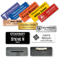 Custom Engraved Employee Name Badges – Two-Tone Acrylic