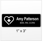 Custom Engraved Name Badges – Two-Tone Acrylic