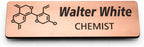 Custom Engraved Employee Name Badges – Two-Tone Acrylic