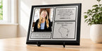 Modern LDS Missionary Plaque – 8x10 Wood Plaque with Aluminum Plate & Photo