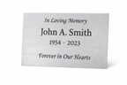 Custom Engraved Memorial Plaque — Lasting Tribute Plate