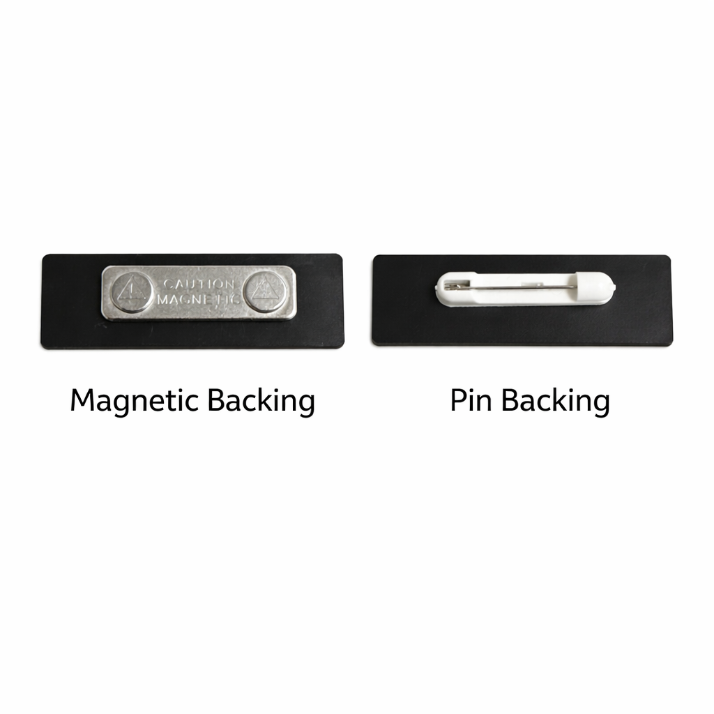 Custom Engraved Name Badges – Two-Tone Acrylic