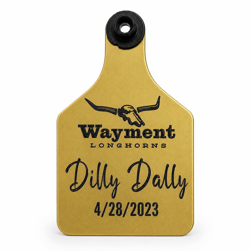 Ritchey Livestock Ear Tags | Custom Engraved Cattle & Sheep ID