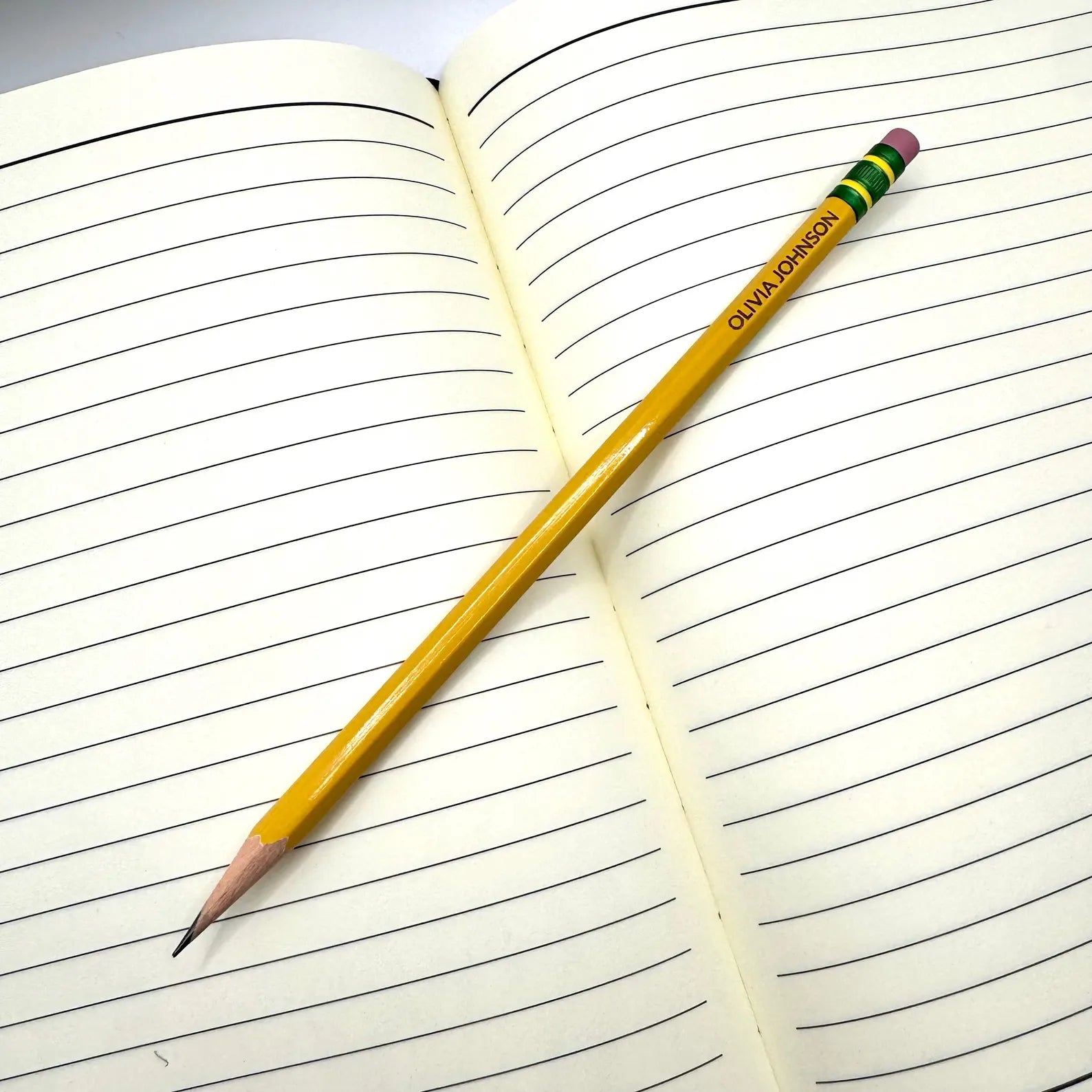 Custom Engraved Ticonderoga #2 Pencils