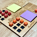 Knucklebones Wooden Dice Game Set – Tabletop Strategy Game
